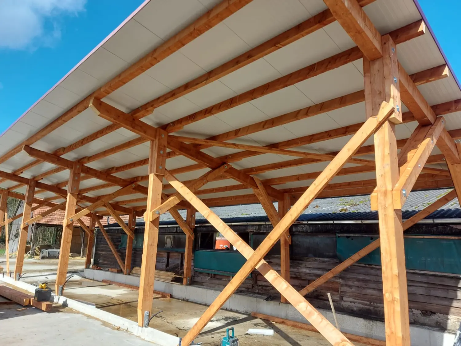 Stallung von Zimmerei Dennis Martens