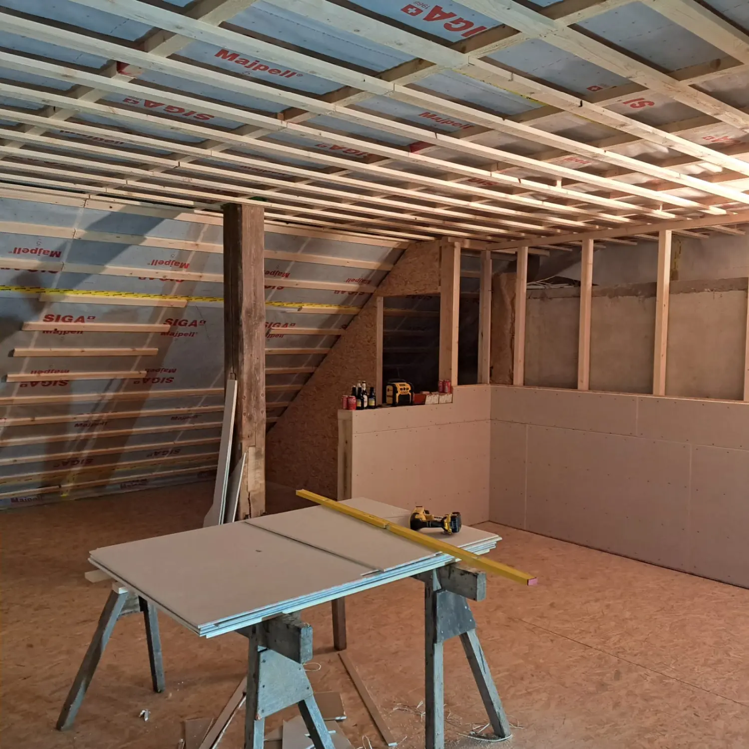 Innenausbau von Zimmerei Dennis Martens