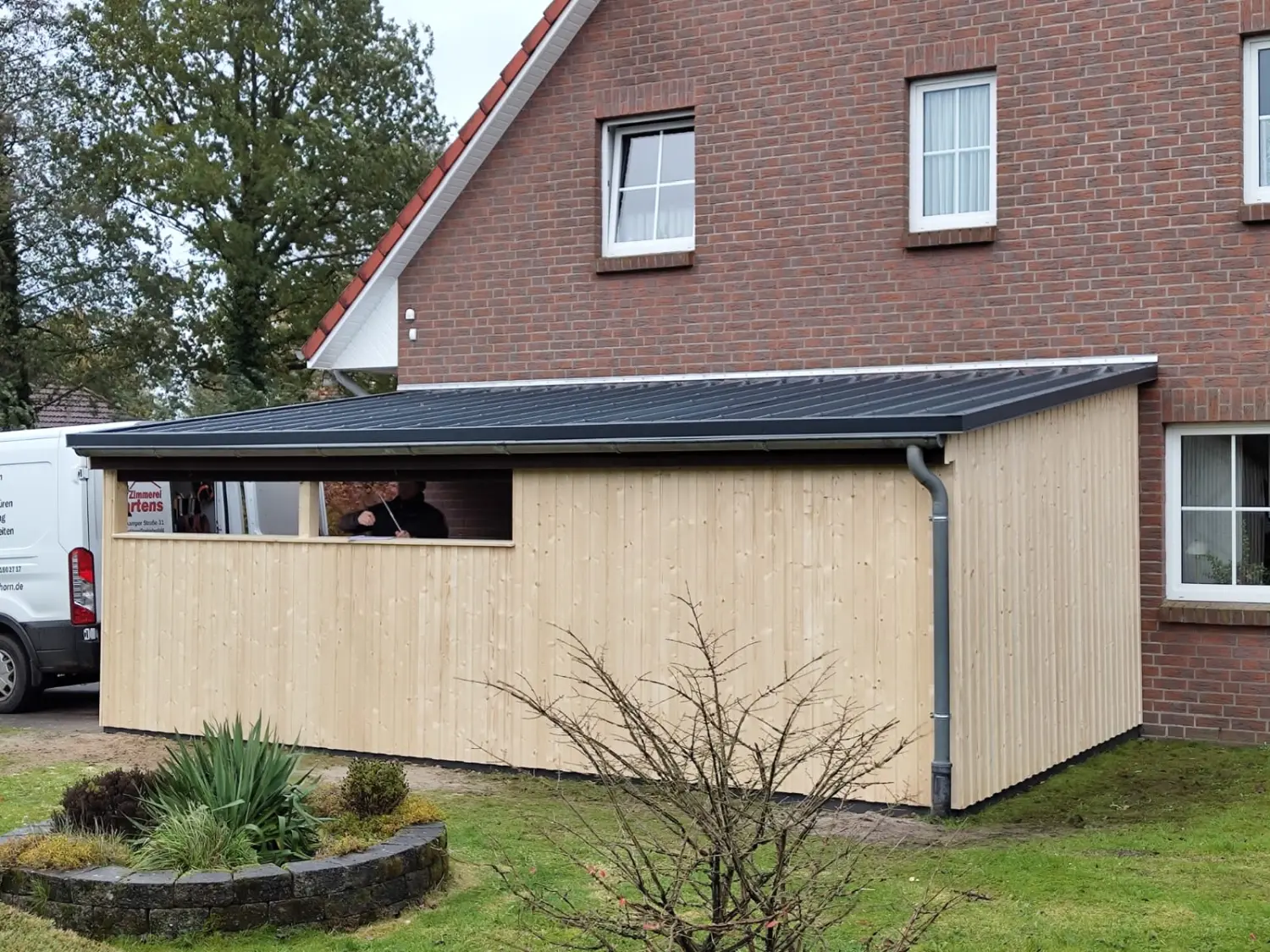 Carport von Zimmerei Dennis Martens