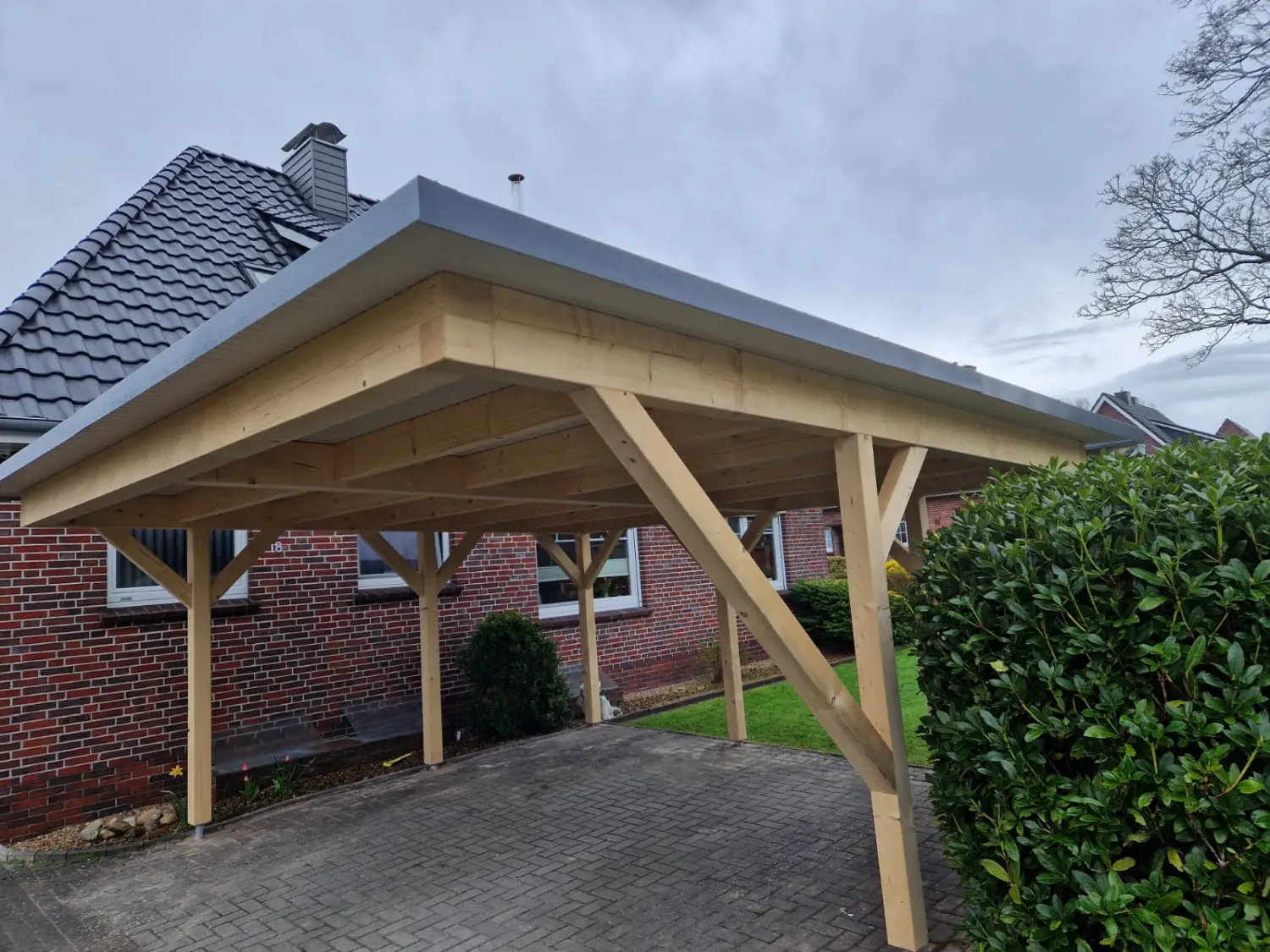 Carport von Zimmerei Dennis Martens
