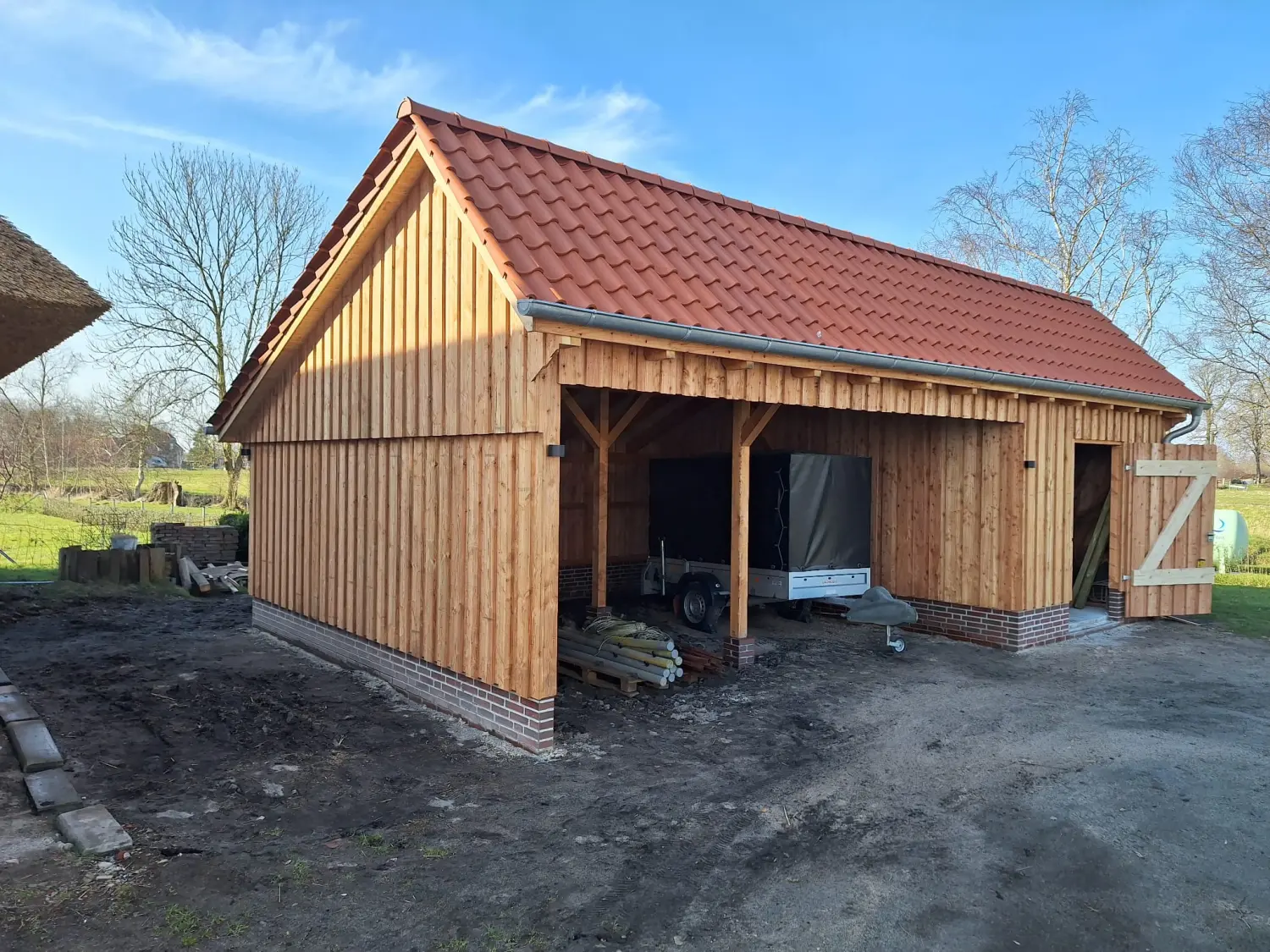 Carport von Zimmerei Dennis Martens