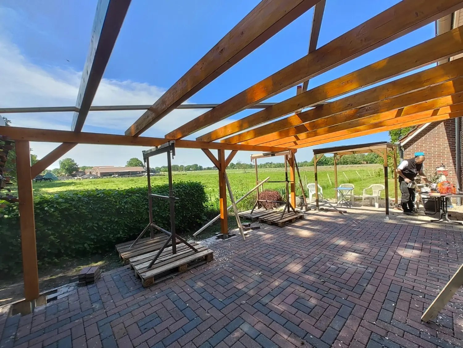 Terrassenüberdachung / Balkone  Reparaturarbeiten von Zimmerei Dennis Martens